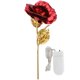 thumbnail image 1 of Rosa dorada para San Valentín, regalo, iluminación, amor eterno, novias, esposas, decoración de boda, rojo, 1 of 14