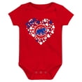 thumbnail image 3 of Fanatics Chicago Cubs 3-Pack Home Run Bodysuit Set, 3 of 4