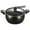 Black, variant on SNGMN 8L Mini Pressure Cooker with Transparent Lid, Non-Stick Interior, Lock Handles, Induction Compatible