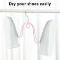 thumbnail image 6 of Shoe Drying Rack, Outdoor And Indoor Hanging Shoe Organizer, Windproof Hook Shelf For Sandals, Sneakers And Clothes, Balcony Or Home Drying Solution, Multi-Purpose Shoe And Accessory Hanger, 6 of 7