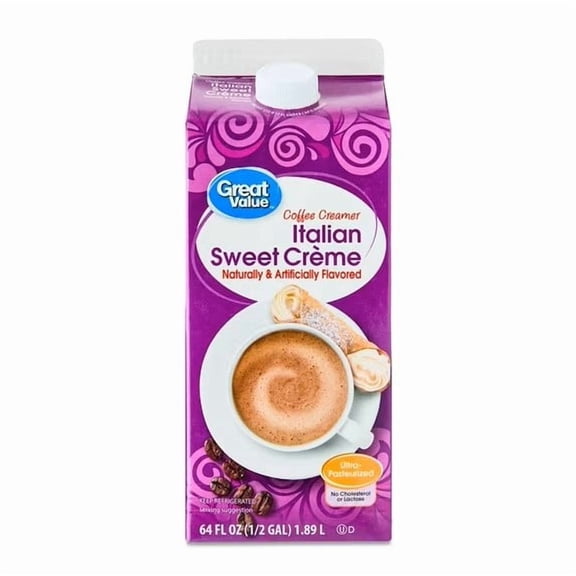 GV Italian Sweet Cream Non-Dairy Coffee Creamer 64OZ