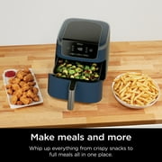 Ninja Air Fryer Pro XL 5-Qt, 3-in-1, 400°F Air Crisp Technology, Nonstick Crisper Plate, AF140WMNV Navy