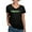 Black, variant on CafePress - Neon Esperanto Women's V Neck Dark T Shirt - Women's V-Neck Dark T-Shirt