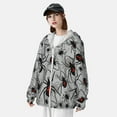 thumbnail image 3 of Balery Spiders Sudadera ligera de manga larga con capucha y protección solar UPF 50+ para hombre y mujer, ideal para pesca y running-Large, 3 of 7