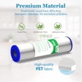 thumbnail image 4 of 5 Micron Water Filter 10 Inch 2.5 Inch, 10 Inch Whole House Sediment Pre-Filter Suitable for Well Water and Municipal Water, -35, 5-10, 1, 3--02, -25-1005, 6-Replace Filter Cartridge, 4 of 4