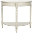 thumbnail image 3 of SAFAVIEH Randell Nautical Rustic Demilune Console, White, 3 of 5