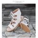 thumbnail image 4 of Sandalias y pantuflas de verano para mujer de talla grande, zapatos casuales cómodos con correa cruzada plana para mujer Wmkox8yii nm7195, 4 of 8
