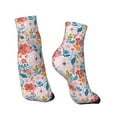 thumbnail image 4 of Bingfone Floral Ditsy Design Patterned Men'S Women'S Casual Cotton Socks, 4 of 9