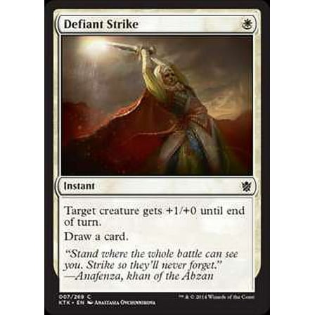 MtG Khans of Tarkir Common Defiant Strike (Foil) #7