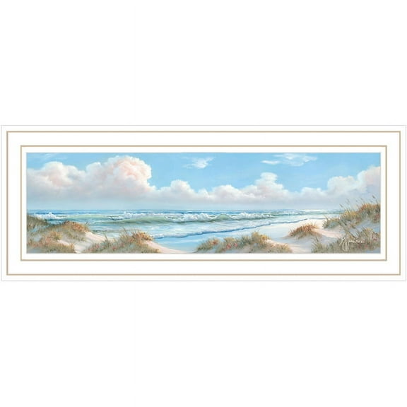 Seascape I by Georgia Janisse Framed Print Wall Art Wood Multi-Color