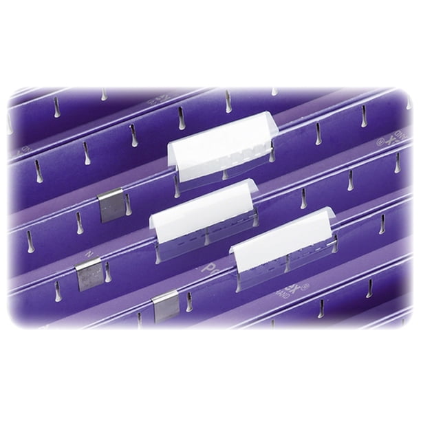 Pendaflex, PFX242, 1/5 Cut White File Folder Label Inserts - Walmart.com