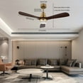 thumbnail image 2 of 48 inch 3 Colors LED Ceiling Fan Light W/ Remote Control Fan Light Timer 40W, 2 of 22