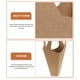 thumbnail image 5 of unbranded 5Ud Bolsas Para Ramos De En Papel Café Con Asas Portátiles Y Simple Para Almacenamiento, 5 of 6