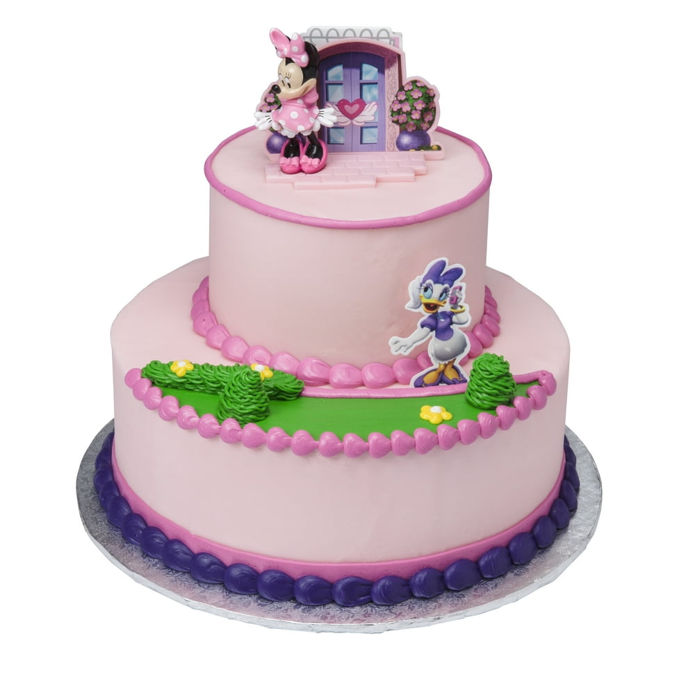 Minnie Mouse Happy Helpers Two Tier Cake
