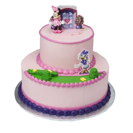 Minnie Mouse Happy Helpers Two Tier Cake Walmart Com
