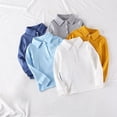thumbnail image 3 of Zwiiyzr Boys Girls 5 Pack Long Sleeve Collared Shirts Button Down Soft School Uniform for Toddler Kids, 3 of 9