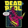 thumbnail image 2 of Junior's Marvel: Deadpool Comic Shape Pattern Graphic T-Shirt, 2 of 4