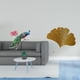 thumbnail image 2 of Vinilo Decorativo Retro De PVC Y Escultura Abstracta De Hojas De Ginkgo De Hierro Forjado Para Sala De Estar, Cocina, Oficina, Hotel, Comedor, Restaurante Y Decoración Del Hogar., 2 of 8