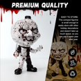 thumbnail image 3 of Estatua de terror, figura de payaso, figura de acción de película de terror, decoración, escultura de busto de payaso asesino, colección espeluznante de Halloween para el hogar, jardín, oficina, decor, 3 of 7