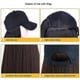 thumbnail image 3 of Gorra de béisbol con pelucas de pelo corto LANNMXG gorra sintética de pelo bob para mujer Summer_b, 3 of 4