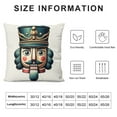 thumbnail image 5 of Christmas Pillow Covers Merry Christmas Decoration Holiday Christmas Winter Decor Throw Cushion Case for Home Couch, 5 of 5