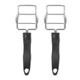 thumbnail image 2 of KALLORY Dish Clamp Lifter Black Steel 2Pcs 7.9X2.2X1.6In, 2 of 5