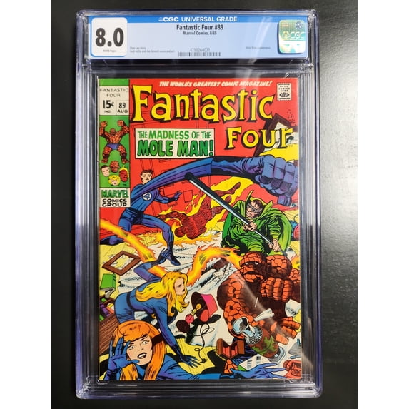 Fantastic Four #89 - CGC 8 Comic Book