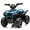 Blue, variant on 6V Carros Eléctricos Para Niños, 4-Wheeler Quad ATV Play Car w/ 2.5MPH Max Speed, iYofe Ride on Toys w/ Treaded Tires, LED Lights, Push-Button Accelerator, Big Wheels for Kids 2-6,Green