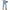 Light Wash, variant on Women's Plain Straight Leg Black Suit Pants M (6)