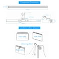 thumbnail image 3 of Neoglint Screen Light with 84LEDs Touch Control, 10-Level Dimmable Brightness, 3-Color Temperature, USB-C Charging, IP44 Waterproof Design for D C5V, 3 of 7