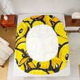 thumbnail image 5 of Manfei Yellow Duck 3pcs Twin Sheet Sets,Cartoon Animal Twin Fitted Sheet,Kawaii Wildlife Breathable Flat Sheet,Cute Bedroom Decorative, 5 of 7