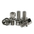 thumbnail image 3 of 50 Pcs Nickel -Plated Inner Hexagonal Cup Head Screw M5X16mm., 3 of 5
