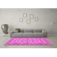 thumbnail image 3 of Ahgly Company Indoor Rectangle Abstract Purple Modern Area Rugs, 8' x 10', 3 of 4