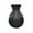 Black, variant on Hydroponic Vase | Plastic Imitation Ceramic Flower Vase | 6.7" Pineapple Designs | Water Storage for Plants & Cut Flowers for Home, Living Room, Farmhouse, Office Decor, Bedroom, Table,Black