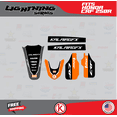 thumbnail image 2 of Kalair GFX Graphics Kit for Honda CRF250R (2006-2007) Lightning Series, 2 of 5