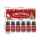 thumbnail image 3 of Set de aceites esenciales navideños para difusores. Aceites naturales para aromaterapia. Candidiasis mixta, Freshia, menta, eucalipto, vainilla, canela, manzana y caramelo. 60 ml de agua aromática., 3 of 9