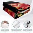 thumbnail image 4 of Queen Quilt Set 90''x96'', Luxury Tulip Floral Lightweight Bedspread Coverlet Set with 2 Pillow Shams, Farmhouse Vintage Botanical Flowers Breathable All Season Quilt Bedding for Bedroom/Guest Room, 4 of 9