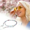 thumbnail image 5 of Unique Bargains 1 Pc Eyeglass Chain Glasses Chain Beaded Pattern 70cm L Blue, 5 of 5