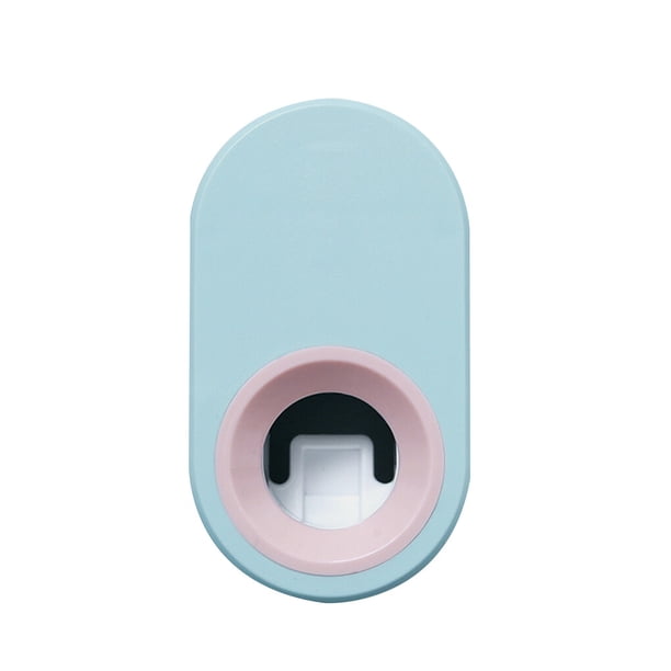 Bearachild Dispensador de de dientes exprimidor automático de de dientes baño montado en la pared Juegos de accesorios de baño cielo azul
