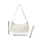 thumbnail image 3 of Bolso de moda con cierre de cremallera, bolso de mano para mujeres y niñas, 3 of 9