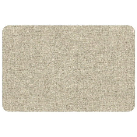 

OUEYXIO Placemat Maxpearl Faux Leather Placemats Set of 6 Wipe Clean Heat Anti Slip Dining Table Place Mats Suitable for Indoor & Outdoor Use 17’’×12’’ Beige (D) Clearance sale!