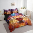 thumbnail image 3 of Feelyou Bowling Sport Bedding Comforter Set 7pcs, Modern Ball Gaming Queen Bedding Sets, 3 of 8