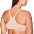 thumbnail image 2 of Playtex Womens Nursing Sport Racerback Bra, 3XL, White Heather, 2 of 2