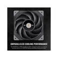 thumbnail image 3 of Thermaltake TOUGHFAN 14 Black PWM 500~2000rpm-controlled high Static Pressure 140mm Circular Radiator Fan with with Anti-Vibration Mounting System Cooling, (2 Fan Pack) CL-F085-PL14BL-A, 3 of 6