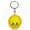 Multicolor*6PCS, variant on Dumpling Keychain, 6 PCS Mini Dumplings Fidget Clicker Keychain with Light Up Design, Cute Stress Relief Toy for Bags Keys Office