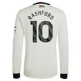 thumbnail image 3 of Men's adidas Originals Marcus Rashford Cream Manchester United 2024/25 Third Replica Long Sleeve Jersey, 3 of 3