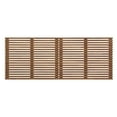thumbnail image 3 of Wall Mount Headboard, King Size, Walnut, Wood, Mid Century Bedroom, Modern Contemporary HB35762, 3 of 7