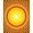 Yellow, Pattern 1, variant on ODIKA 4'x6' Machine Washable Non-Slip Area Rug, Sunburst Radial Shag with Vibrant Golden Rays Design High Traffic Rug, Yellow, 466242