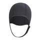 thumbnail image 3 of Gorro de buceo de neopreno de 3 mm, ajustable, cálido y protector de orejas para invierno. negro, 3 of 9