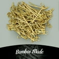 thumbnail image 6 of BambooMN 3.14" Bamboo Green Knotted Knot Skewers Picks for Cocktails and Hors' D'oeuvres Party Supplies, 1000 Pieces, 6 of 8